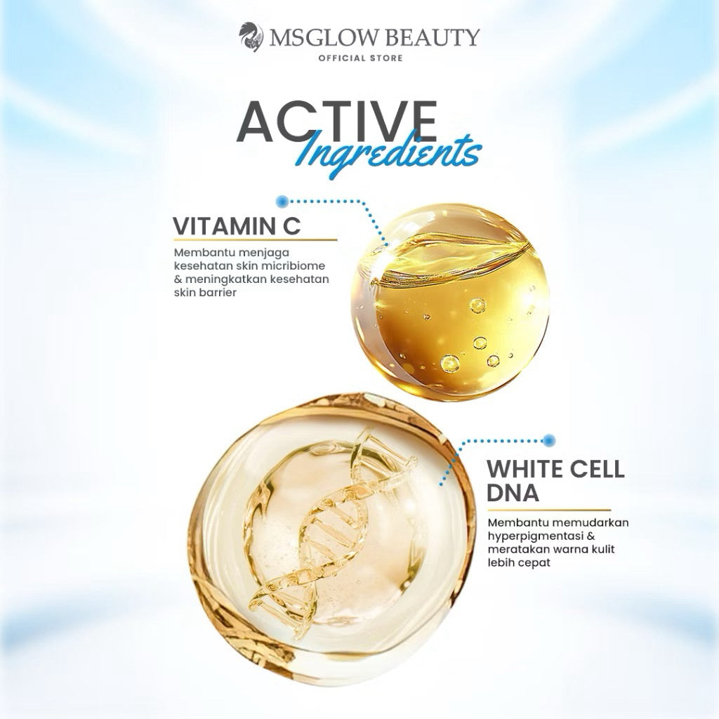 MS GLOW SUN WHITE VIT C - SUN SCREEN