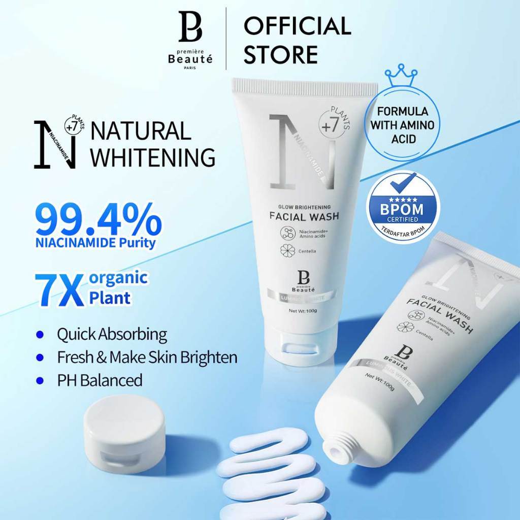 [New Year Gift]  PREMIERE BEAUTE [BUY 6 GET 7] Intensive Whitening Kit 6 Pcs Glow Whitening Paket Series Brghtening Packet wajah Skincare BPOM