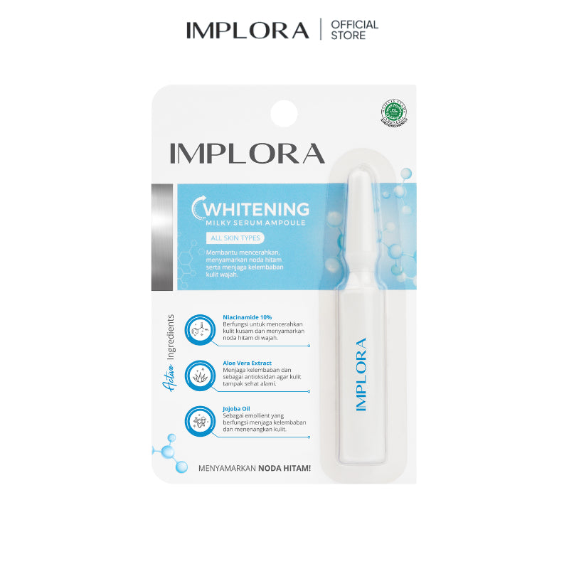 [Double Pack] Implora Ceramide Skin Barrier Rich Moisturizing Gel 30ml Free Ampoule Serum