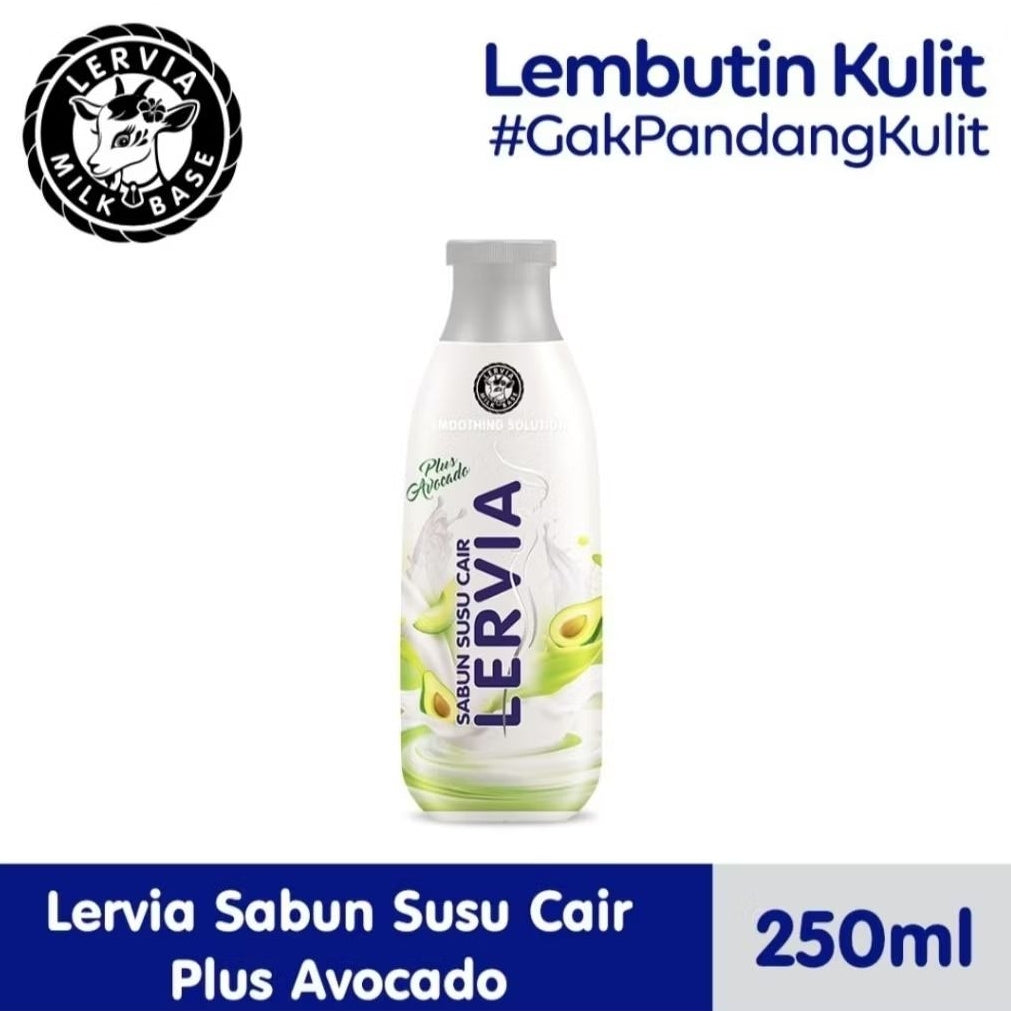 Lervia Sabun Mandi Cair Botol 250 ml