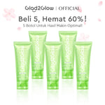 [Hemat 5PCS]Glad2Glow Facial Cleanser Series-Low PH Gel Centella Mencerahkan Pencerah Wajah Anti Jerawat Penuaan Hilangkan Flek & Tenangkan face wash Pembersih Wajah Membersihkan kotoran dan minyak Menjaga pelindung kulit Mengobati g2glow official store
