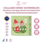 Noera Collagen Drink With Birdnest and Saffron Extract Improved Formula | Minuman Kolagen Glutathione Pencerah Badan | Noera Premium Collagen Drink | Colagen Beauty Drink | Minuman Pencerah Badan Anti Aging | Suplemen Pencerah Kulit Spesial