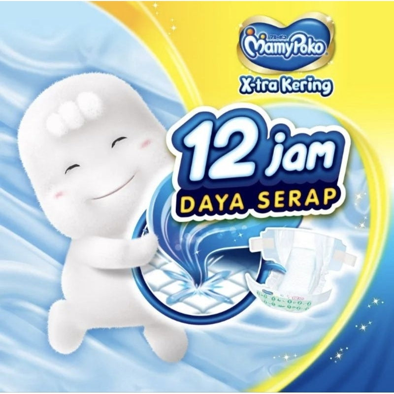 Mamy Poko X-tra Kering Popok Perekat Bayi NB-S44