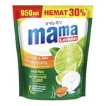 Mama Lemon Sabun Cuci Piring Jeruk Nipis Refill 430ml/680ml/950ml