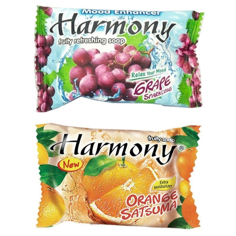 Harmony Fruity Sabun Mandi Batang 70g Ekstrak Aloe Vera
