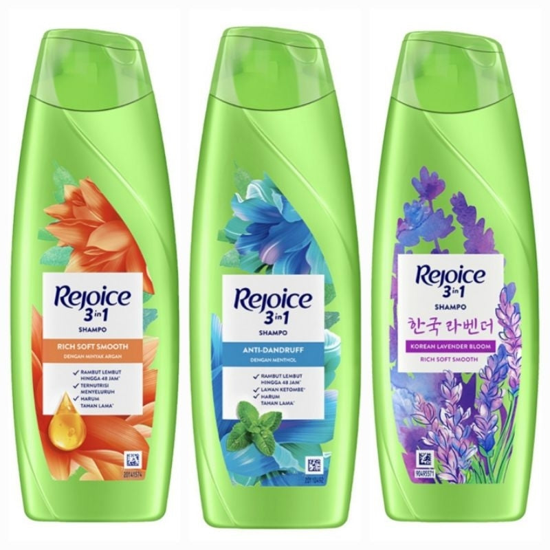 Rejoice Bahan Alami Sampo Botol 150 ml