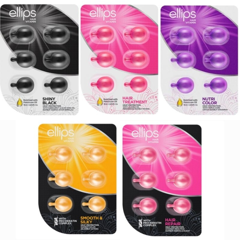Ellips Vitamin Rambut 6 pcs
