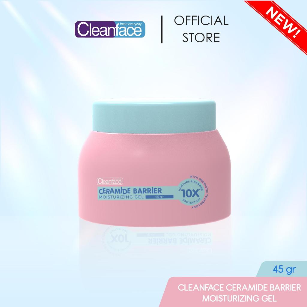 [BUNDLE ISI 2] Purbasari - Cleanface Moisturizing Gel Cybright - Ceramide / 10x Moisturizing dan Probiotic Technology / Cream memperkuat skin barrier/ flek hitam / mencerahkan kulit BPOM