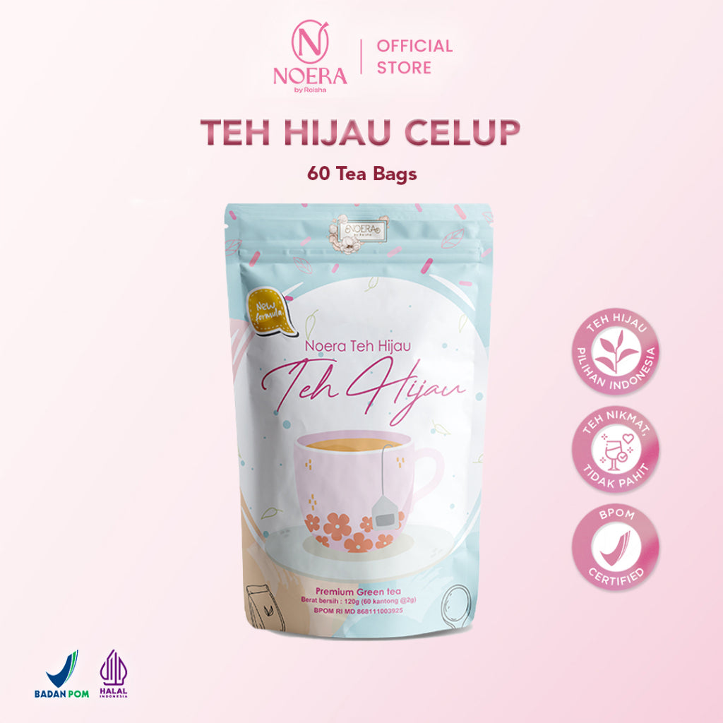 Noera Green Tea | Noera Teh Hijau Clup | Teh Hijau Alami