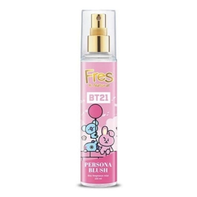 Fres & Natural BT21 Body Mist Parfum Wanita 100 ml
