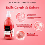 Scarlett Fragrance Brightening Shower Gel Cherrylicious | Body Wash | Sabun Mandi Cair