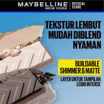 Maybelline Color Rivals Duo Shadow – Eyeshadow Waterproof Pigmented Glitter Tekstur Halus Tahan Seharian Easy to Blend