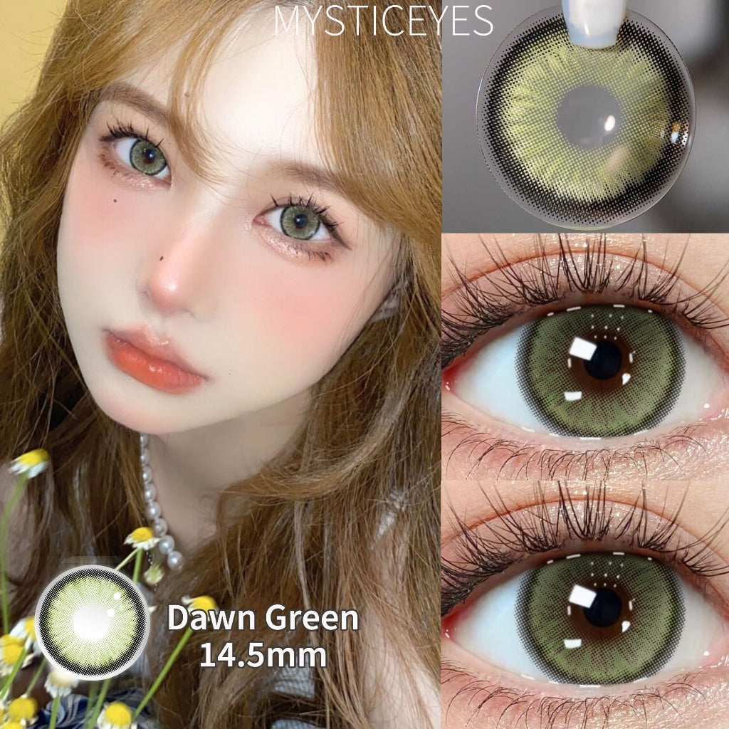 Mysticeyes Softlens Normal Sepasang Lensa kontak diameter 14.5MM Big Eyes kadar air 40% soflens