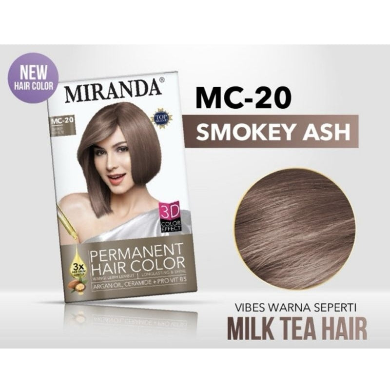 Miranda Pewarna Rambut Wanita 30 Ml Lengkap