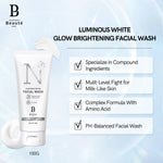 PREMIERE BEAUTE Brightening Moisturizing Niacinamide Whitening Double Effect Cleansing & Whitening 4Pcs Kit Facial Wash/Toner/Serum