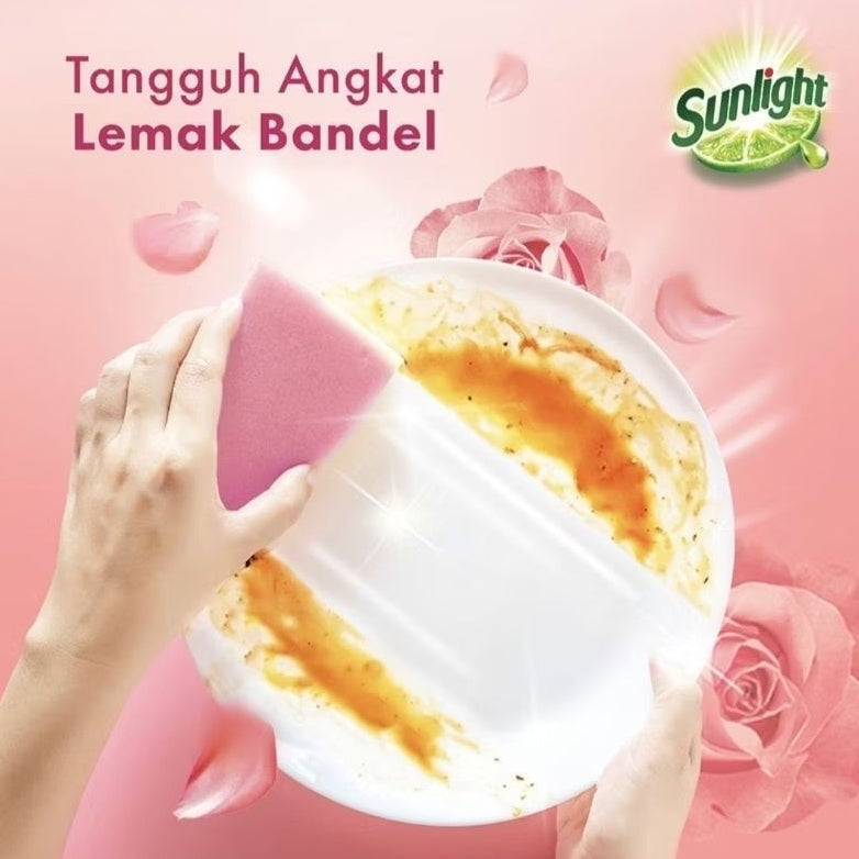 Sunlight Sabun Cuci Piring Ekstra Lembut Refill 600 ml