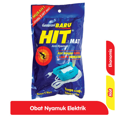 HIT MAT EKONOMIS ALAT ELEKTRIK / HIT ELEKTRIK / HIT Mat Obat Nyamuk Elektrik 18 pcs