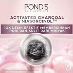 Ponds Bright Miracle Charcoal Pembersih Wajah Foam Kulit Berminyak 100 g