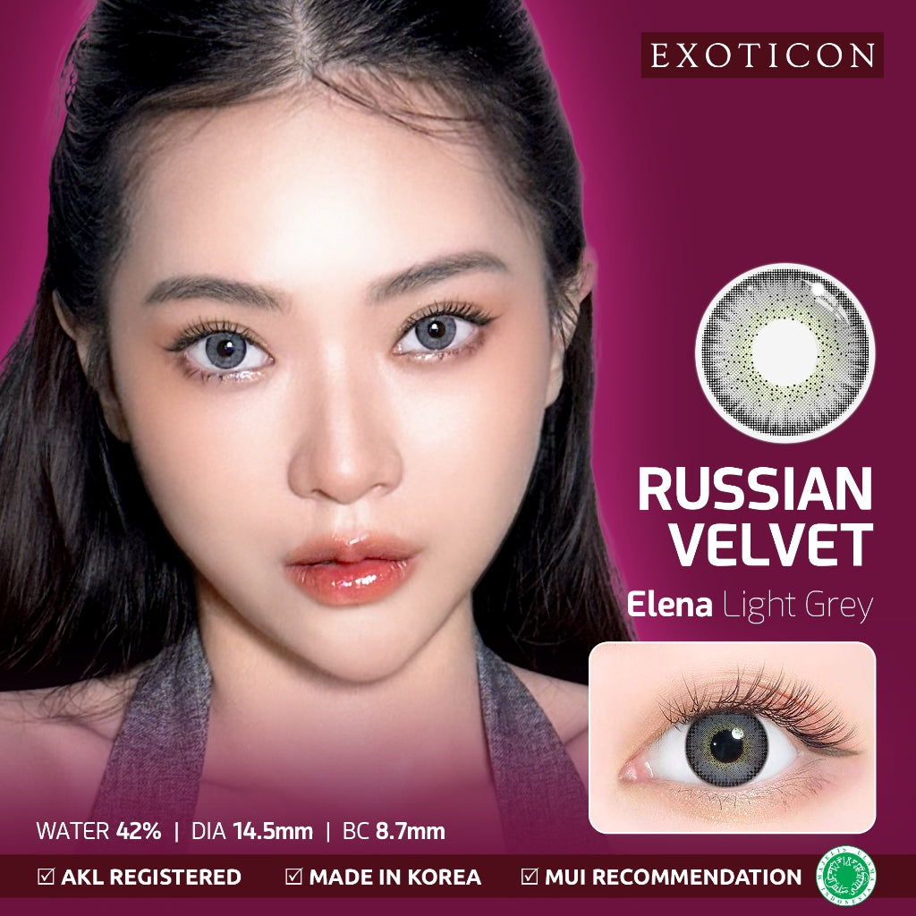 Exoticon Softlens Russian Velvet Varian Mila | Irina | Tatiana | Elena| Soflens Korea | Soflen Minus