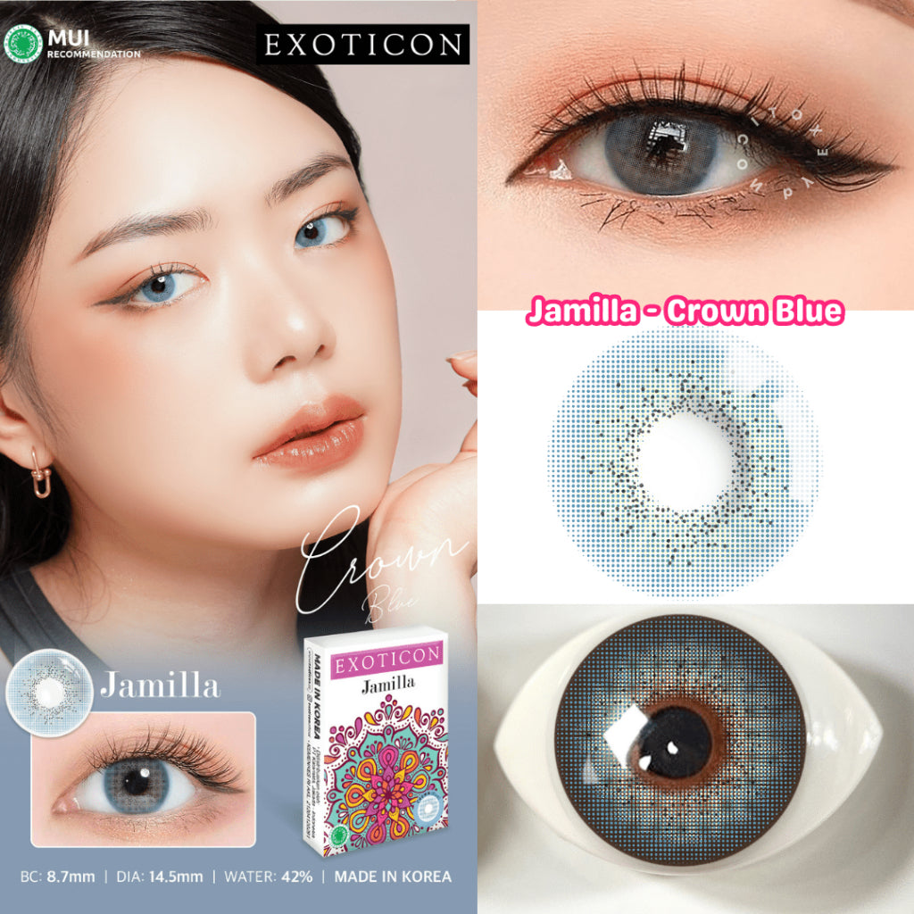 Exoticon Softlens Jamilla Varian Treasure | Snow  |  Crown |  Empire | Soflens Korea