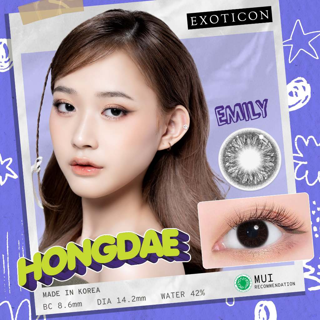 Exoticon Softlens Black Series (Plano Only) | Soflens Normal