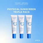 [TRIPLE PACK] Wardah UV Shield Sunscreen SPF 35 SPF 50 Airy Smooth Essential Gel Acne Calming Aqua Fresh Tone Up Physical - Skincare