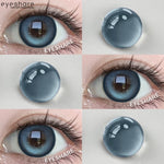 Eyeshare Softlens Blue Big Eyes 14.5mm 14.2mm 1Pasang Soft Lensa Kontak Soflen Blue