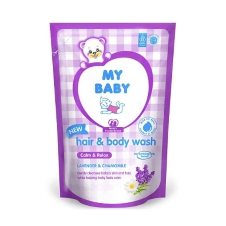 My Baby Sampo & Sabun Mandi Bayi Refill 375 ml
