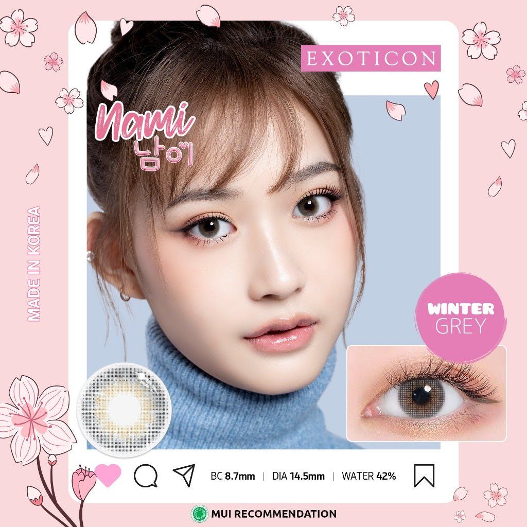 Exoticon Softlens Grey Series (Plano Only) Soflens Normal