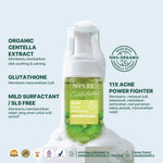 CICA FACE WASH - NPURE Facial Wash Cica / Anti Acne Facial Foam / Sabun Muka Anti Jerawat Berminyak