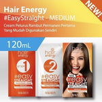 Makarizo Hair Energy Easy Straight Krim Pelurus Rambut Medium 120 ml