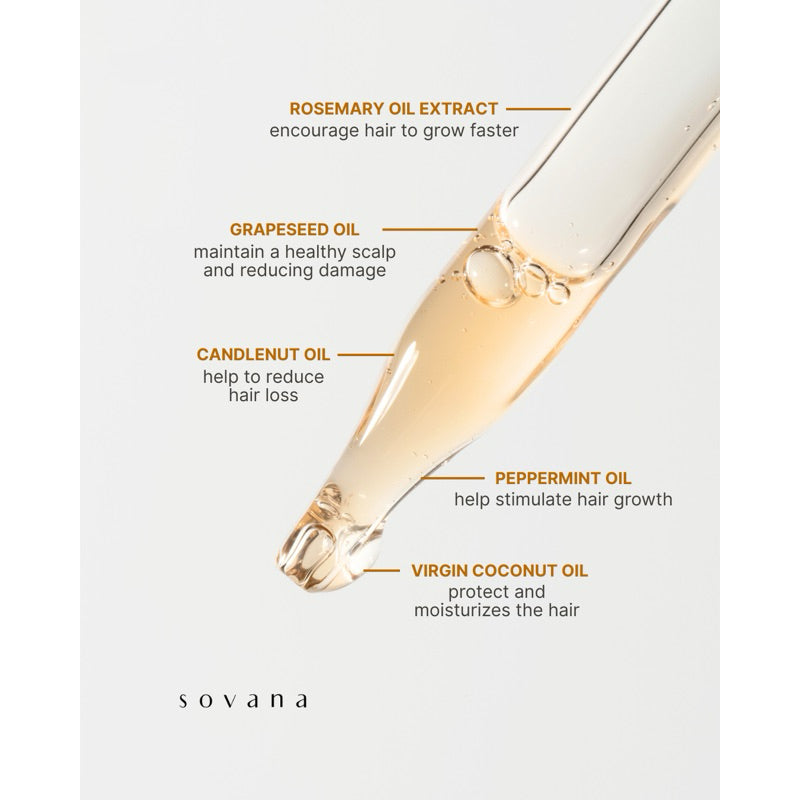 Hair Therapy Oil - SOVANA | Hair Oil Resep Turun Temurun Oma