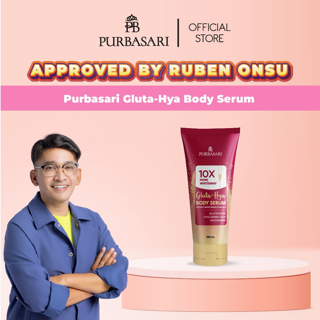 Ruben Onsu X Purbasari Body Serum 180 ml / Purbasari Body Serum