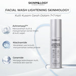 Skinmology Facial Wash Lightening Booster Series byBenings Indonesia Mencerahkan Mengatasi FlekHitam