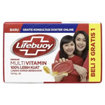 Lifebuoy Sabun Mandi Batang 4 x 100 g
