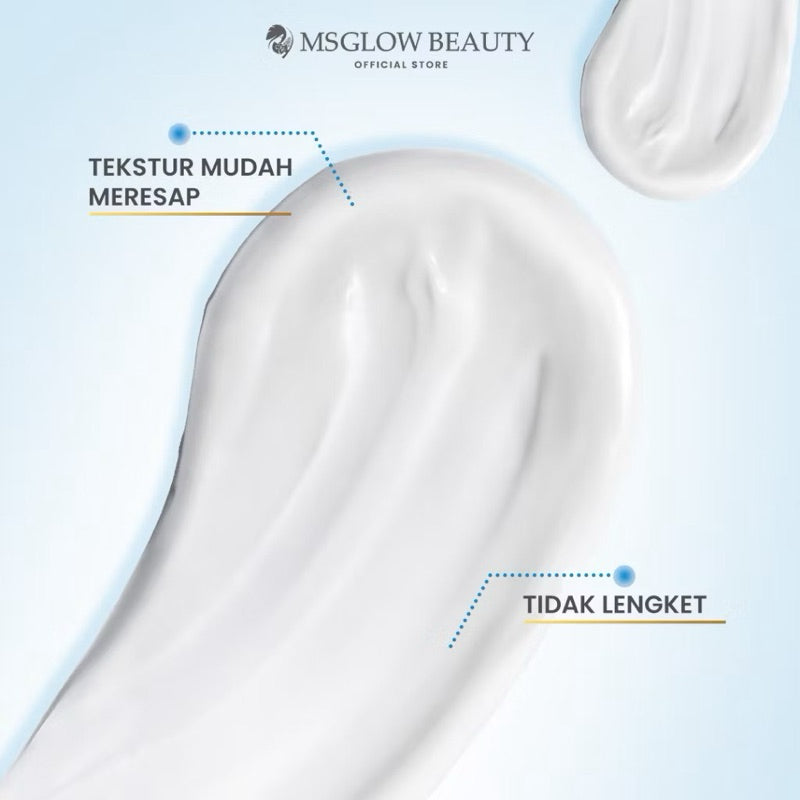 MS GLOW SUN WHITE PRE & PROBIOTIC SUN SCREEN SPF50