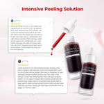 ELFORMULA Intensive Peeling Solution - Peeling Serum Dark Spot Glass Skin Eksfoliasi Wajah Mengangkat Sel Kulit Mati AHA BHA PHA Glowing Smooth Skin Mencerahkan Kulit Halus Blackhead Brightening Whitening Exfoliasi Exfoliating