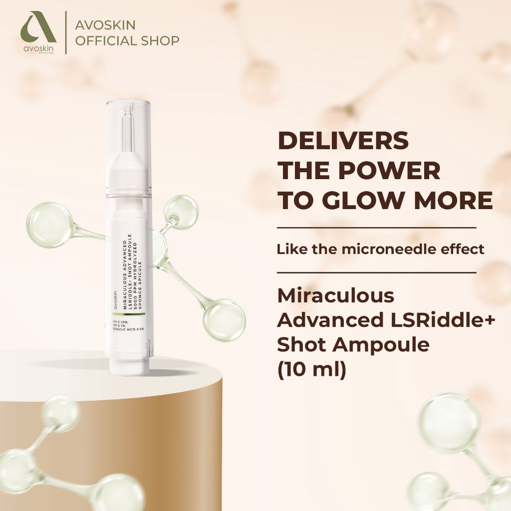 [New Launch] Ampoule Avoskin Miraculous LSRiddle+ Shot Ampoule (10 ml)