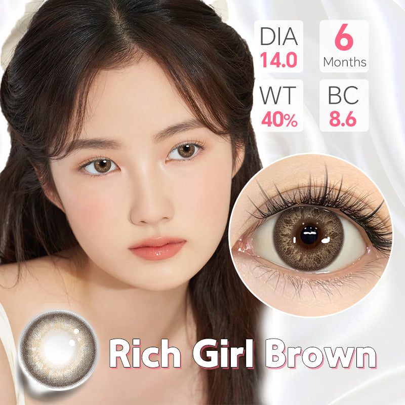 [COD] Mysticeyes Softlens 1 pasang lensa kontak Hidrocor Series Diameter 14.2mm Use 6 Months