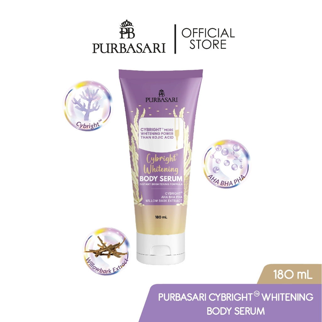 [BUNDLE HEMAT] Purbasari White Glow Body Serum + Purbasari Cybright Whitening Body Serum | Serum Lotion Viral