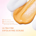 Glad2Glow Yuzu Aha Blackhead Exfoliating Cleanser facial wash skincare face wash sabun cuci muka cleansing balm exfoliating exfoliasi wajah sabun muka pembersih wajah Yuzu Aha Blackhead Exfoliating Cleanser Eksfoliasi secara lembut g2glow official store