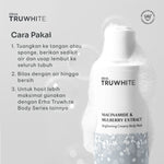 ERHA Truwhite Niacinamide & Mulberry Extract Brightening Creamy Body Wash - Sabun Pencerah Badan