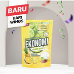 Ekonomi Sabun Cuci Piring Nanas & Jeruk Nipis Anti Bau Refill 650 ml