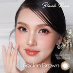 [COD] Full Color Black Rose Softlens - MINUS & NORMAL ! Diameter 14.5mm dan 15.0mm, Water Content 43%, Base Curve 8.6mm - Soflen Minus - Softlens Minus