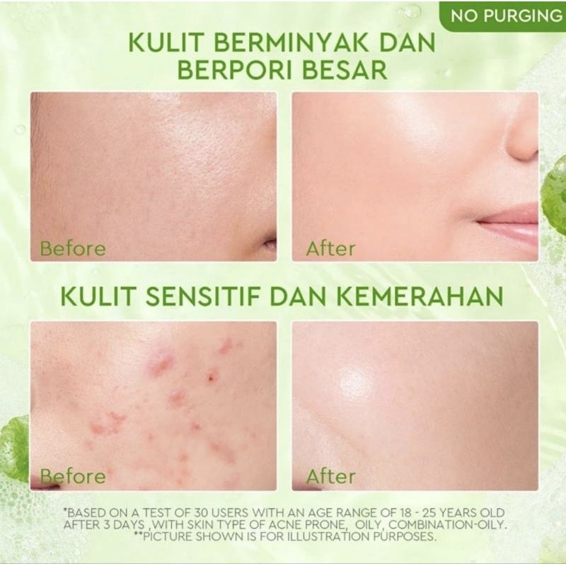 Glad2Glow Gel Pembersih Wajah 70 ml