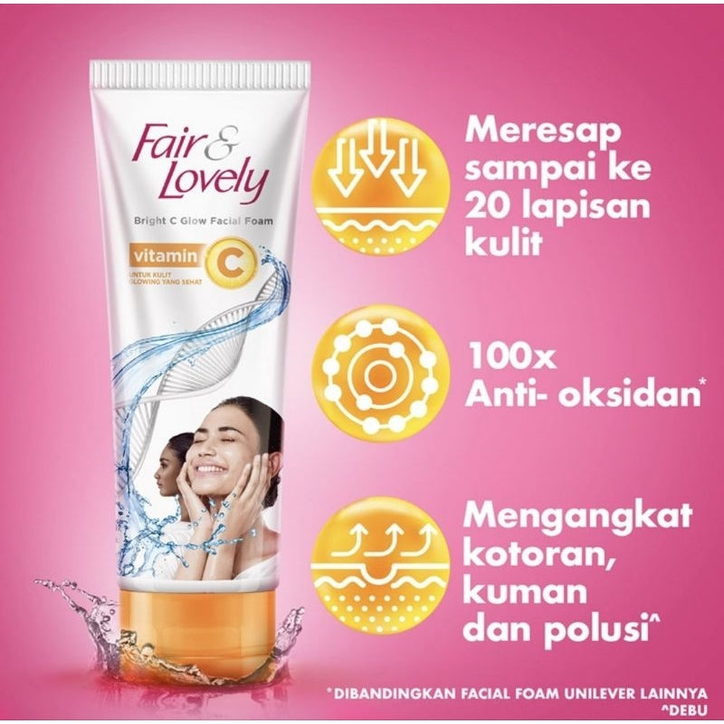 Glow & Lovely Pembersih Wajah 100 g