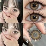 (0.00~-8.00) softlens minus PATTAYA 14.5mm soflens minus soflen minus Softlen Hitam 12 Months Use Korea Natural Contact Lensa