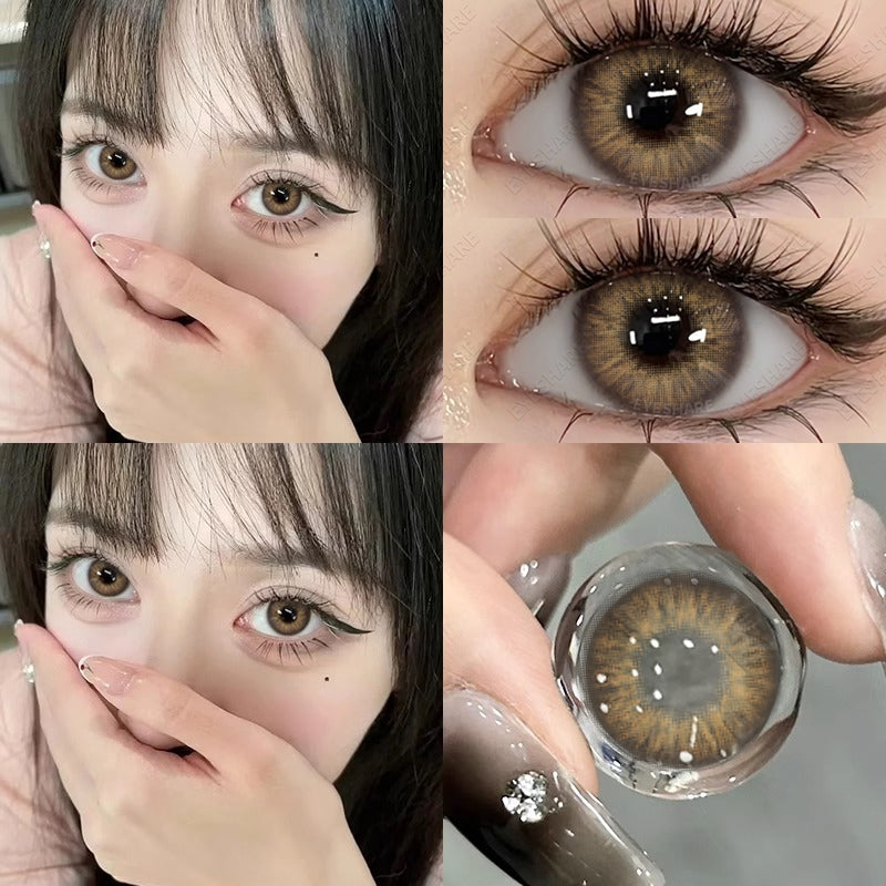 (0.00~-8.00) softlens minus PATTAYA 14.5mm soflens minus soflen minus Softlen Hitam 12 Months Use Korea Natural Contact Lensa