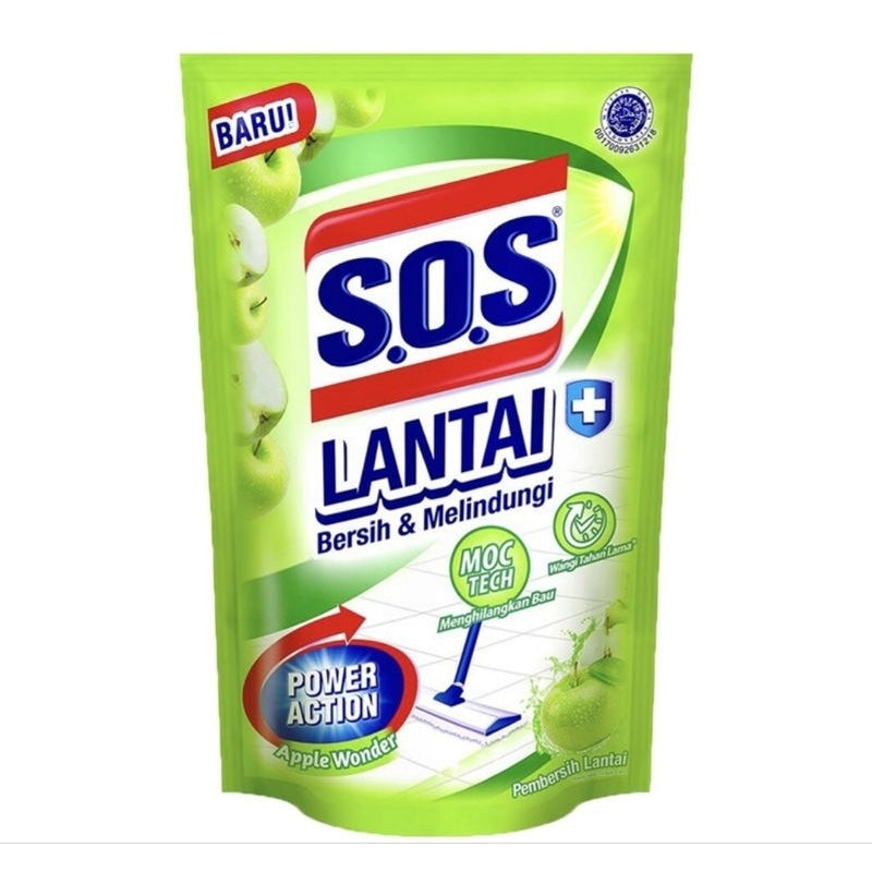 SOS Cairan Pembersih Lantai Splash Refill 725 ml