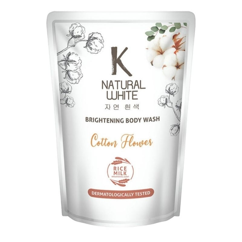 K-Natural White Sabun Mandi Cair Refill 400 ml
